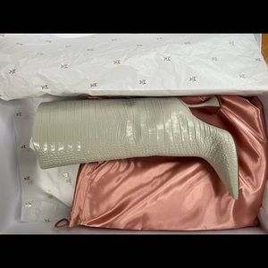 Brand new still in the box never been worn Amina Muaddi boots.